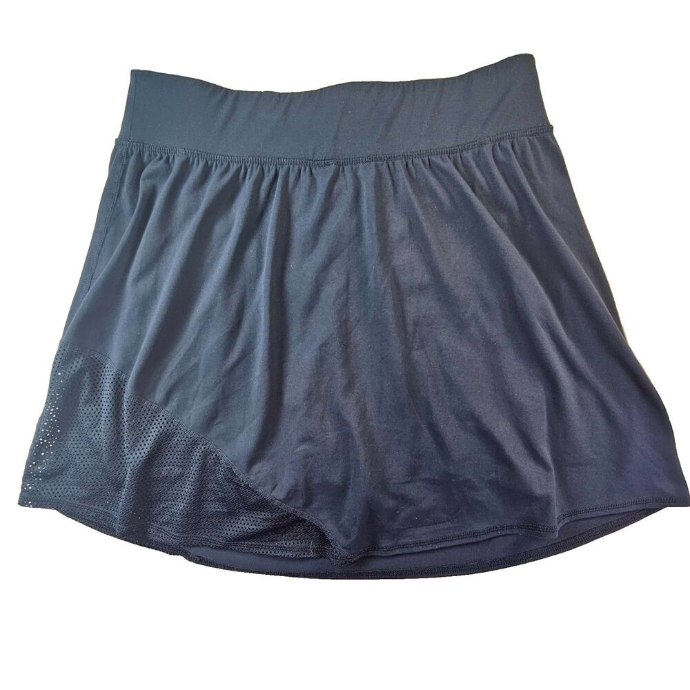 Lane Bryant Livi Active Blue Wicking Athletic Skirt Skort Size 10/12